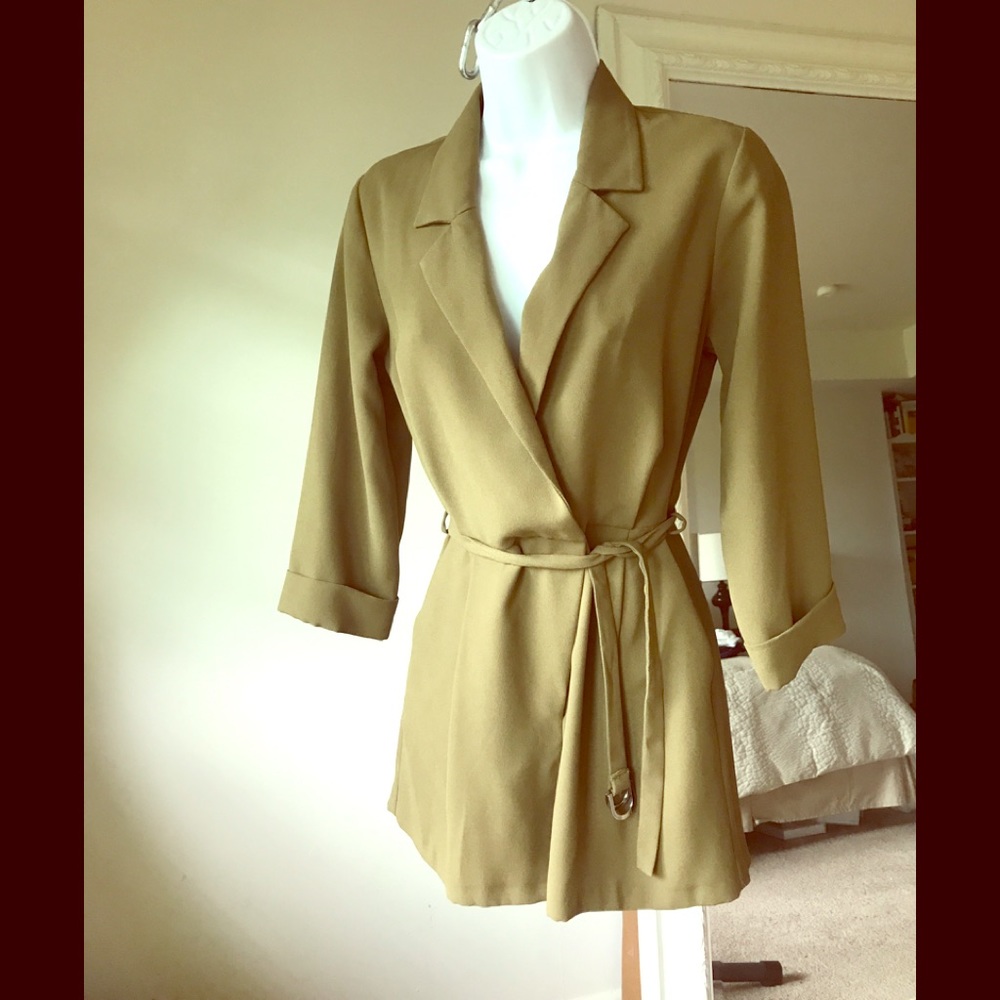 TOPSHOP Olive romper